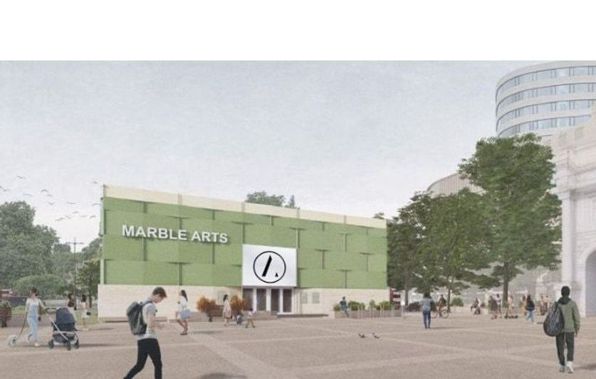 Architectural render of The Arts at Marble Arch